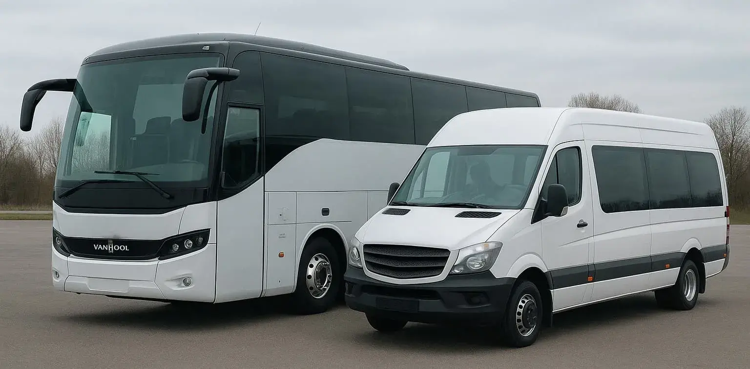 Великий автобус чи мікроавтобус – що обрати для поїздки за кордон?